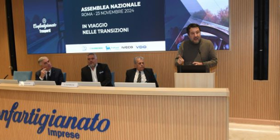 Assemblea 2024: gli impegni del Ministro Salvini per tutelare l’autotrasporto centrale nell’economia dell’Italia e dell’UE