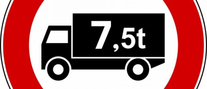 SR 450 “DI AFFI” – Divieto di transito veicoli adibiti al trasporto merci di massa sup. 7,5 ton